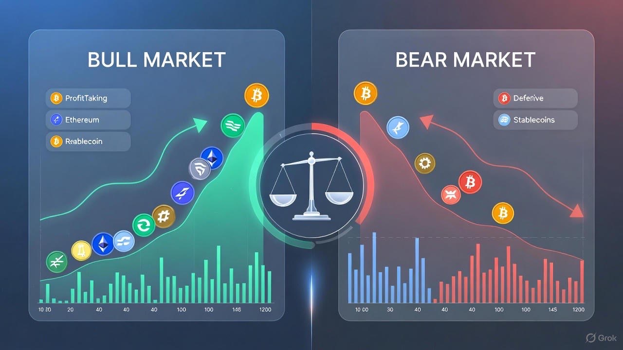 Rebalancing Strategies During Bull & Bear Crypto Markets